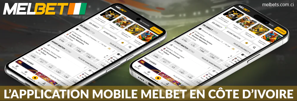Informations sur l'application Melbet CI