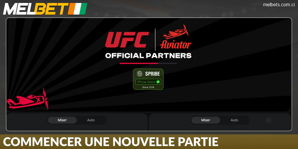 Lancez une nouvelle partie d’Aviator sur Melbet Côte d’Ivoire