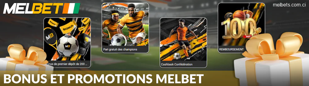 Offres spéciales de Melbet pour les Ivoiriens