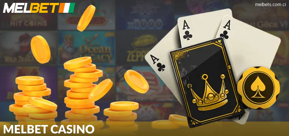 Jouer au casino en ligne sur Melbet Côte d'Ivoire