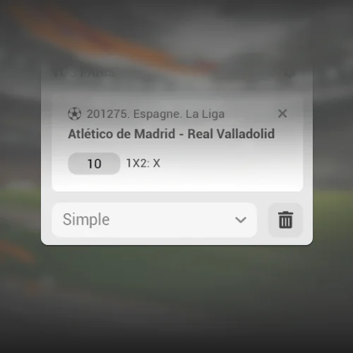 Pari simple sur Melbet Côte d'Ivoire